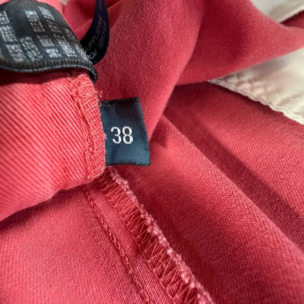 Polo Ralph Lauren Mens 38 Red Cotton Chino Shorts‎ Flat Front Classic Fit Preppy